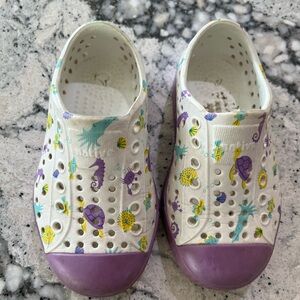 Native Jefferson Kids Slip On shoes Ocean